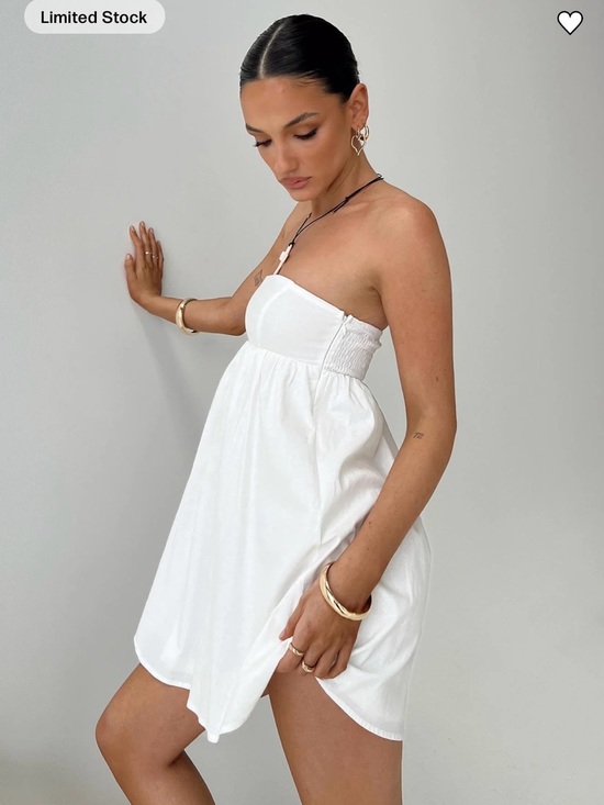 Princess Polly Dresses & Skirts - Princess Polly Strapless Mini Dress White